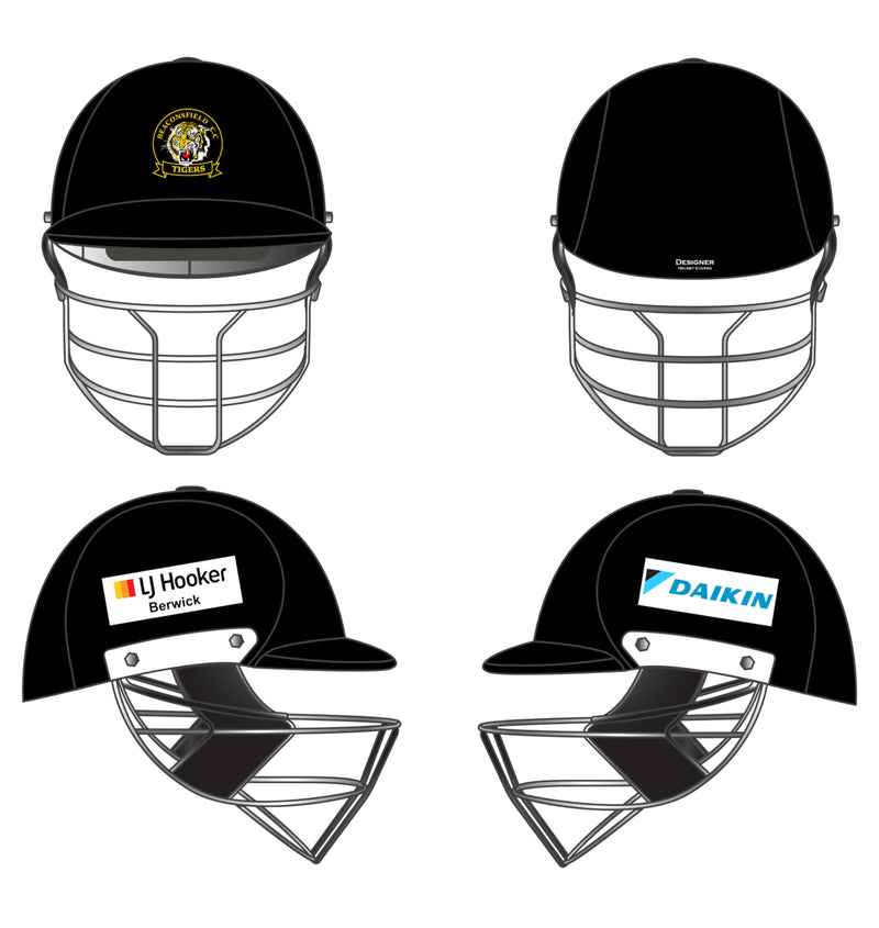 Cricket Helmet Cover by Designer Helmet Covers