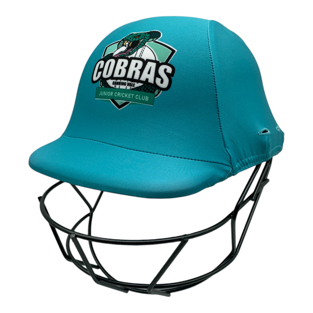 Helmet cover for Canning Vale Junior Cricket Club