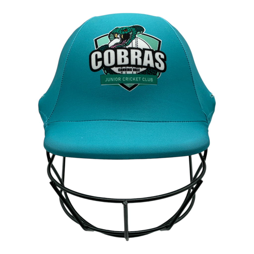 Helmet cover for Canning Vale Junior Cricket Club