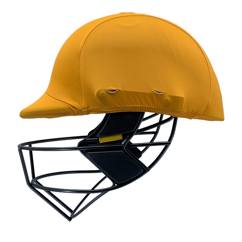 Gold cricket helmet cover