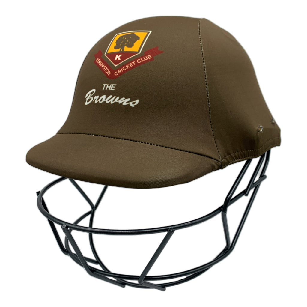 Kensington Cricket Club helmet cover