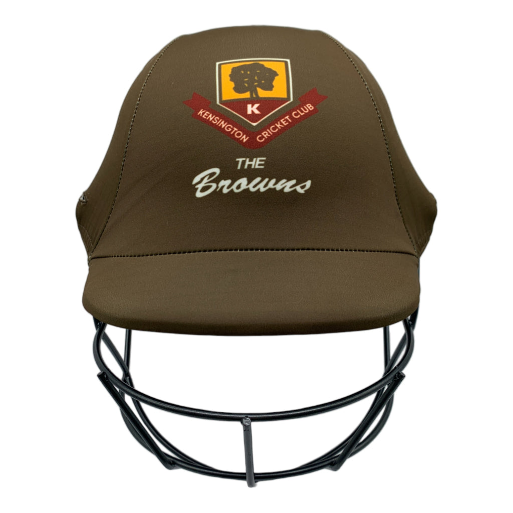 Kensington Cricket Club helmet cover