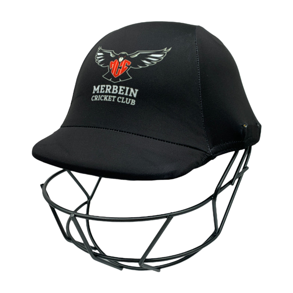 Merbein Cricket Club custom helmet cover