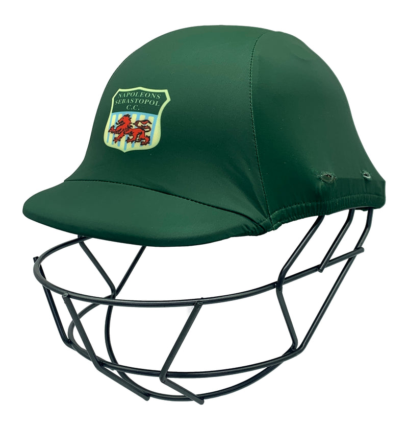 Napoleons Sebastopol Cricket Club helmet cover