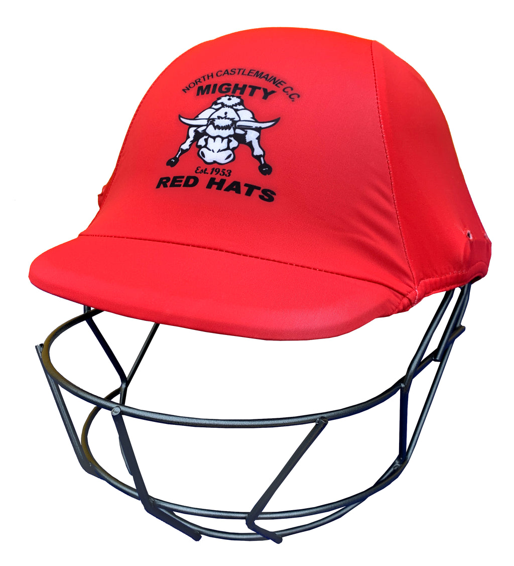 North Castlemaine Cricket Club helmet cover