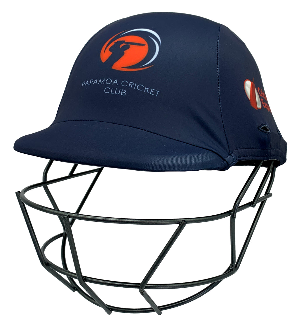 Papamoa Cricket Club helmet cover