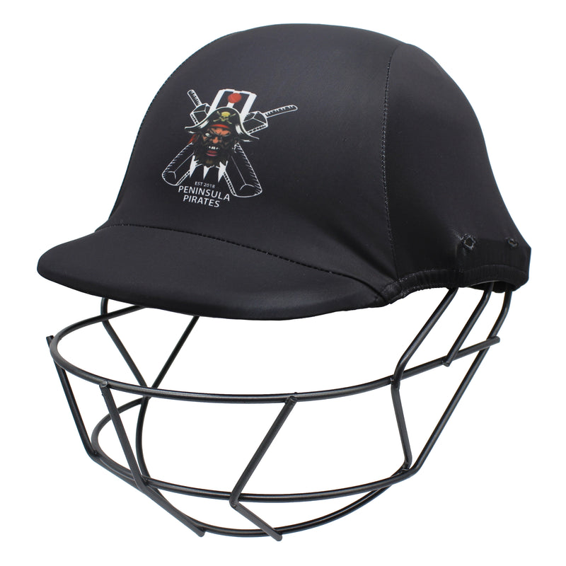 Peninsula Pirates Cricket Club helmet cover