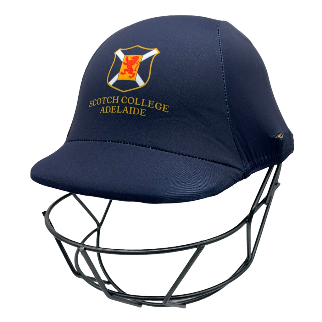 Scotch College Adelaide helmet cover