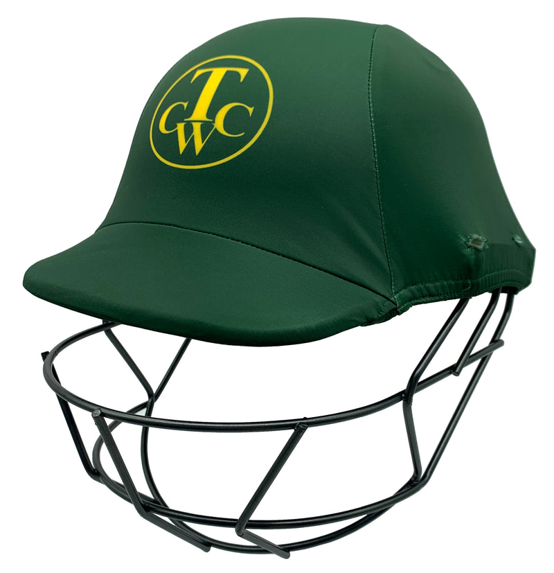 Trinity Wilson Cricket Club helmet cover