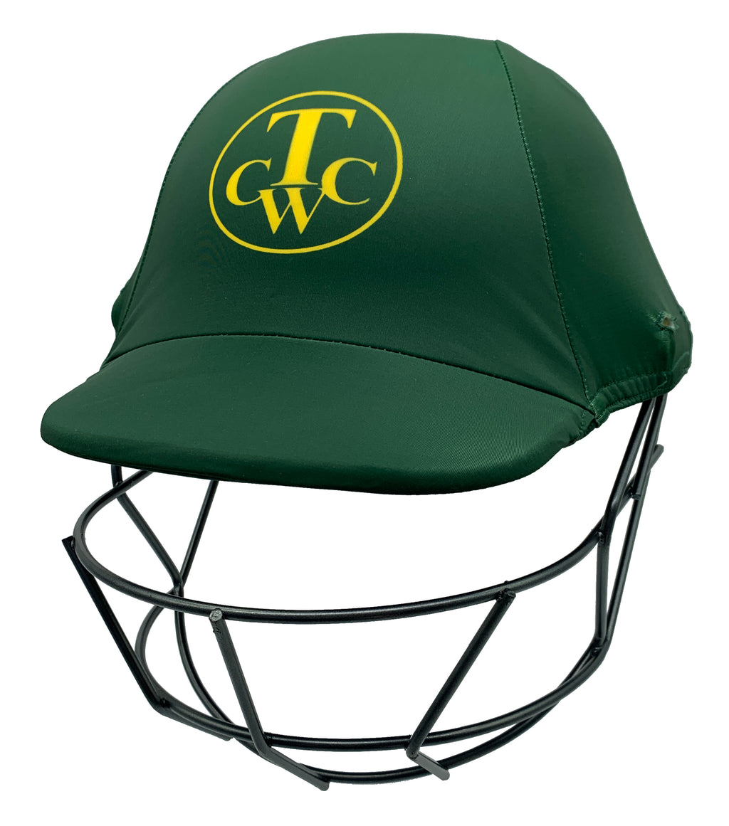 Trinity Wilson Cricket Club helmet cover