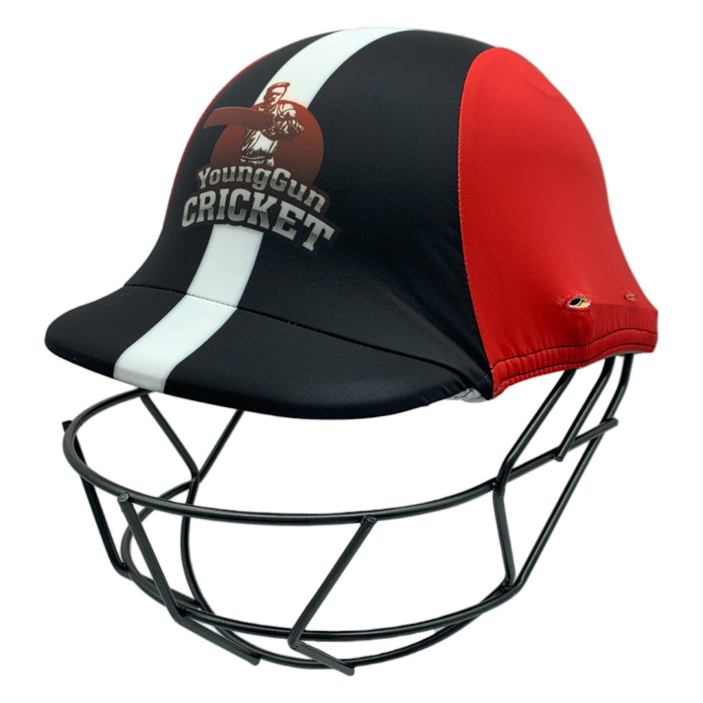 Cricket Helmet cover, young gun cricket