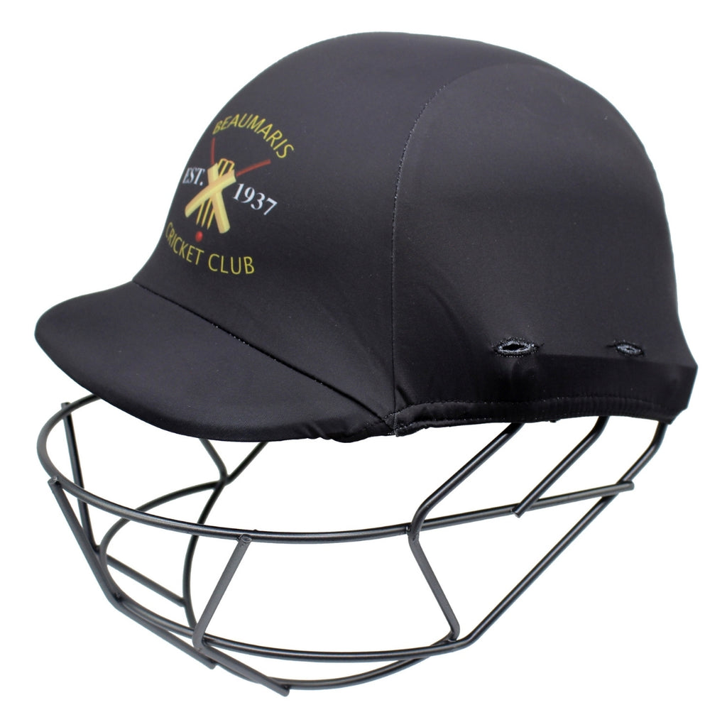 Beaumaris Cricket Club custom helmet cover