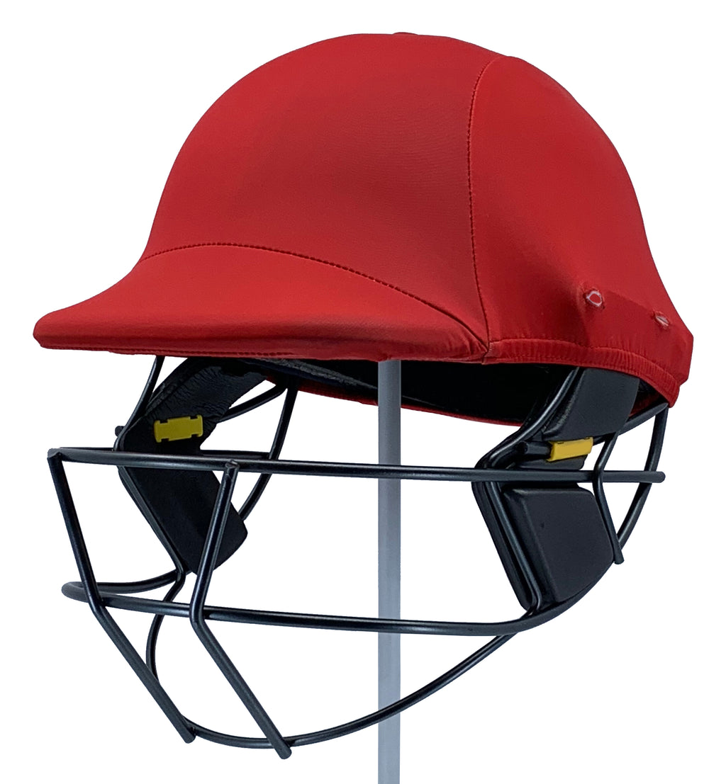 Cricket Helmet Cover Red