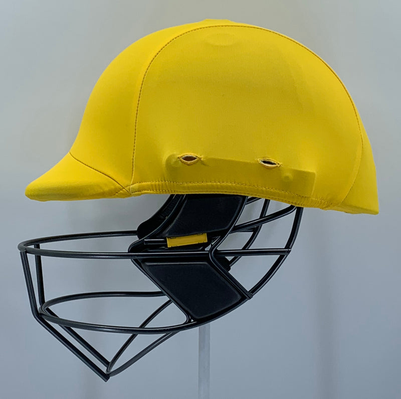 Cricket Helmet Cover Yellow