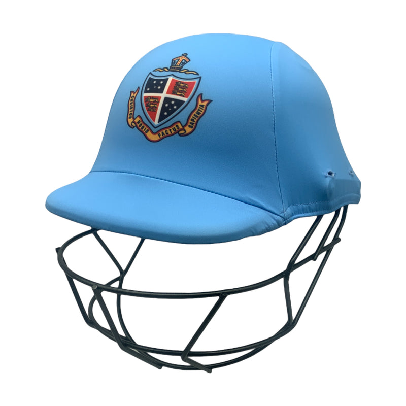 Geelong Grammar cricket helmet cover