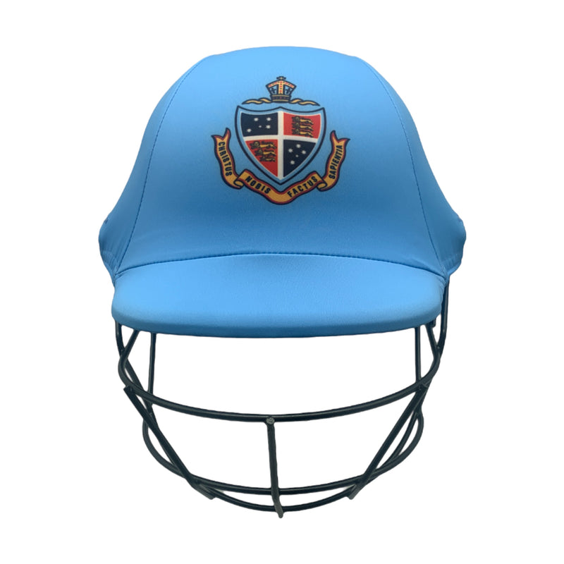 Geelong Grammar cricket helmet cover