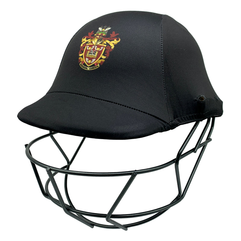 Haileybury College custom made cricket helmet cover