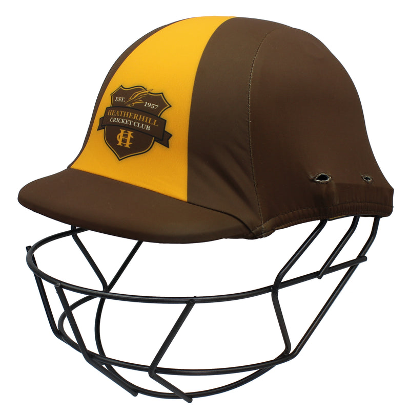 Heatherhill Cricket Club cricket helmet cover 