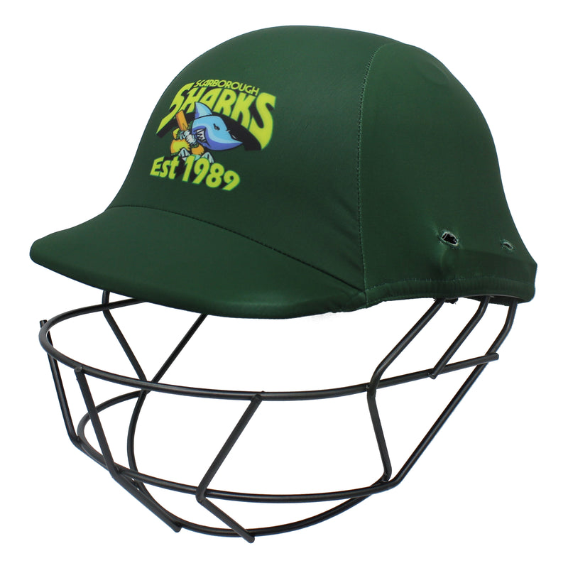    Cricket Helmet Cover, Scarborough Sharks Cricket Club