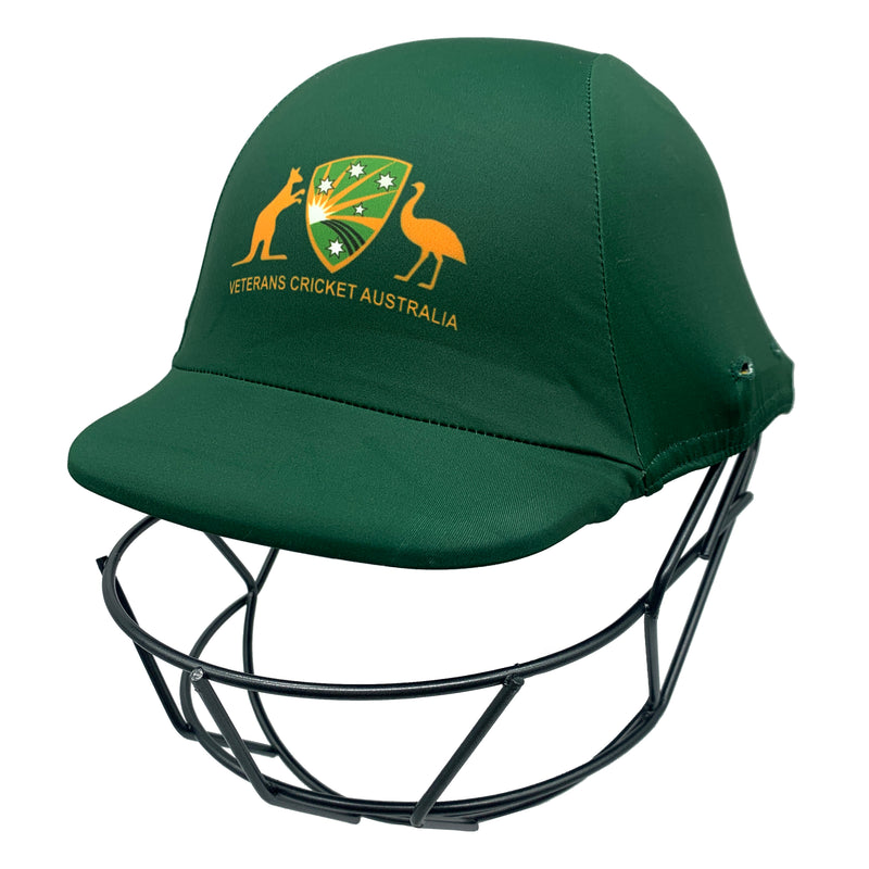 Veterans Cricket Australia helmet cover