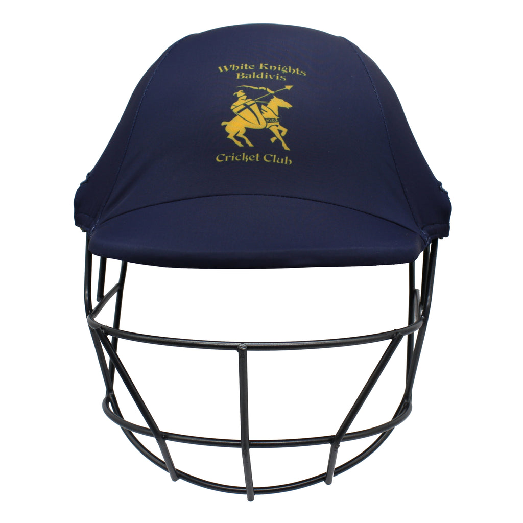 Cricket Helmet Cover - White Knights Baldivas Cricket Club