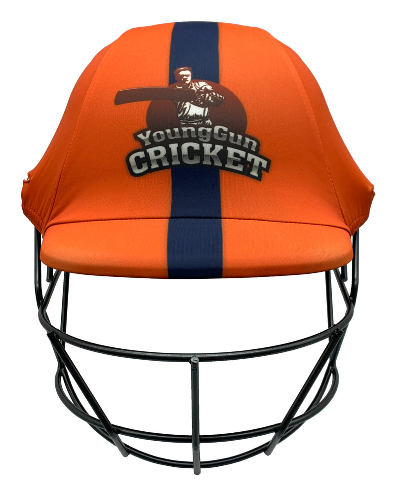 Young Gun Cricket helmet cover